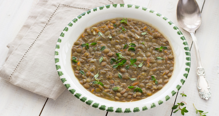 Cantidad de agua necesaria para hervir lentejas