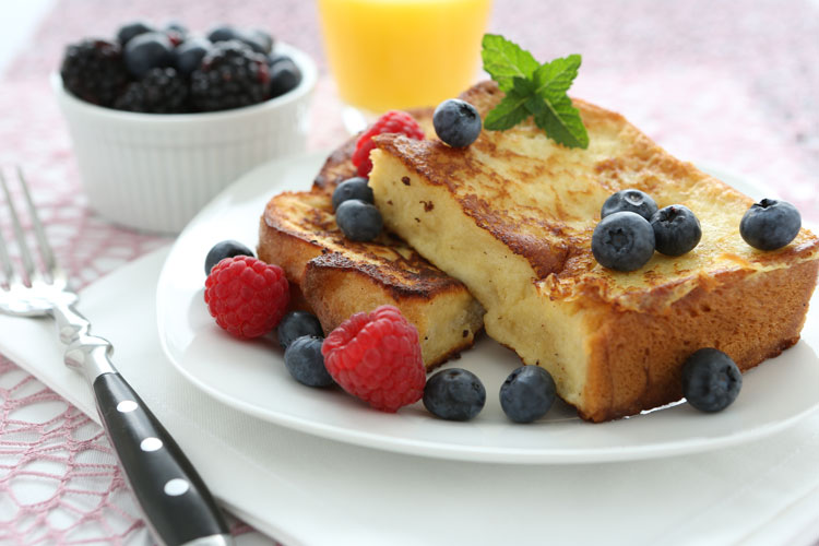 Tostadas francesas exprés