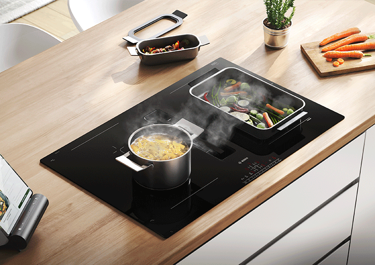 placa con extractor integrado