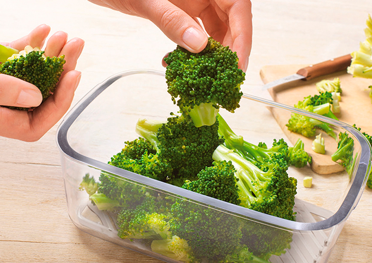 cocinar verduras en el microondas