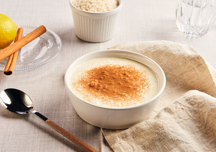 Arroz con leche sin azúcar