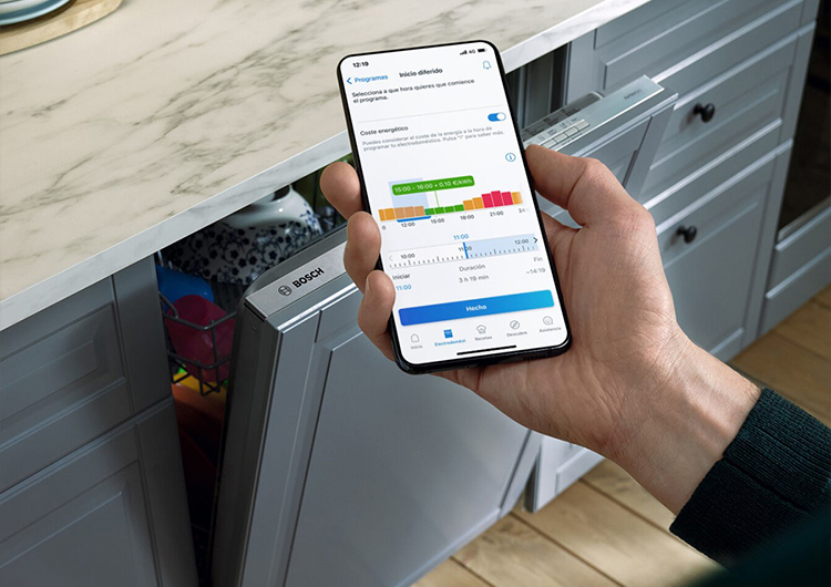 lavadora con Home Connect