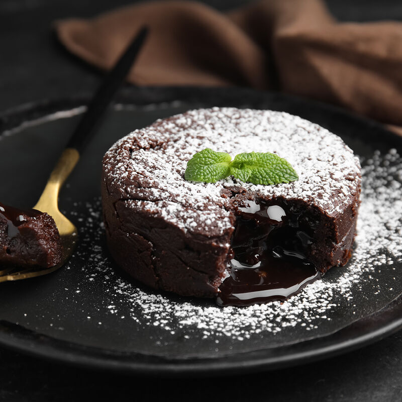 Receta coulant de chocolate