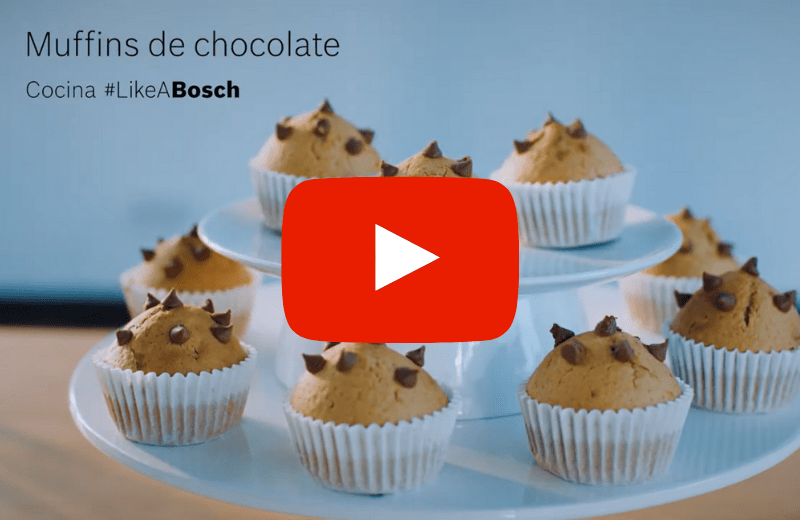 Vídeorreceta muffins chocolate