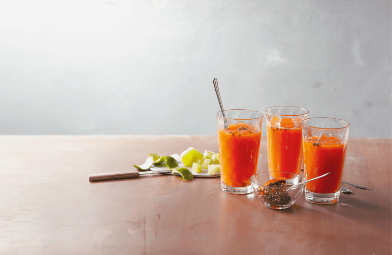 Receta smoothie papaya