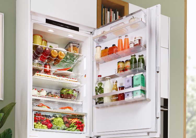 como colocar los alimentos