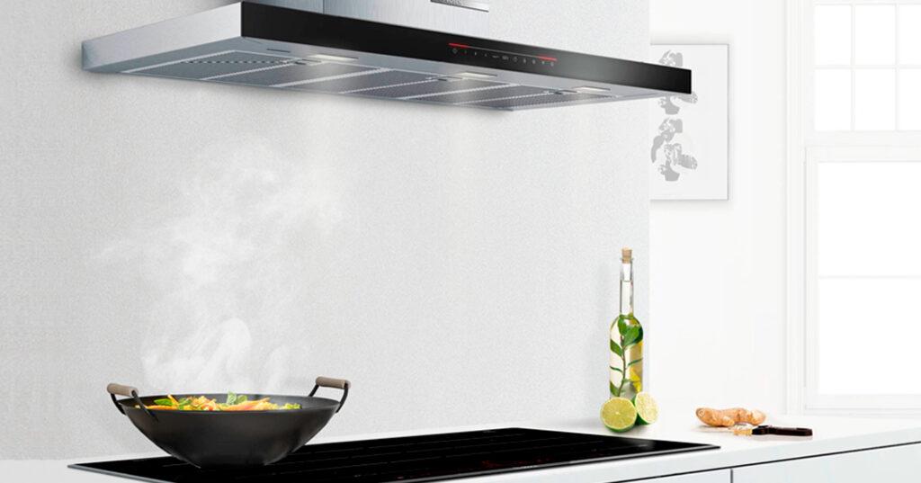 instalar campana extractora decorativa