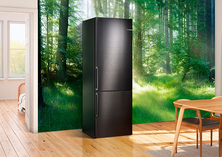 Frigorífico Bosch negro Green Collection