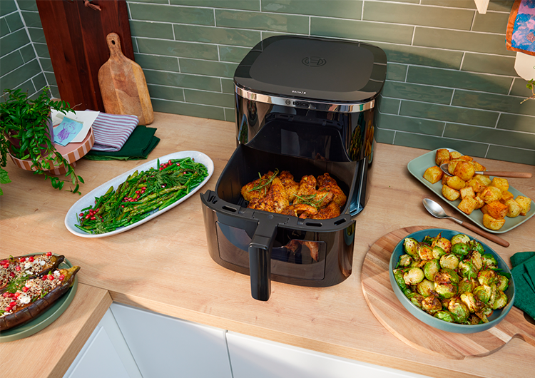 freidora de aire cocina saludable